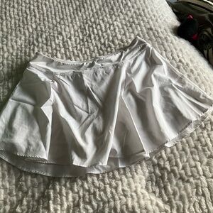 Love Tree White Skort